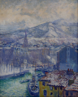 Bilbao nevado 56x46 cm