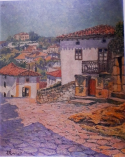 Algorta_calle_del_puerto_viejo_41x51cm