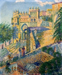 Toledo_Puerta_del_sol_55x65cm.JPG