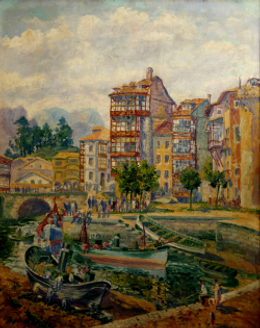 Llanes  -la darsena 82x65 cm.jpg